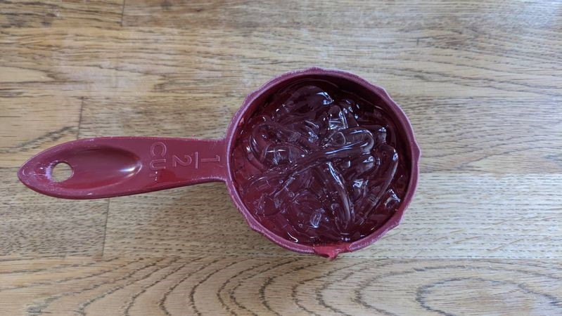 Cup of aloe vera